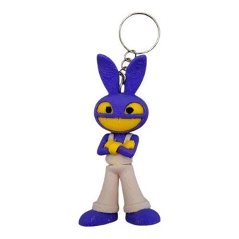 3D Брелоки FLEXI JAX (The Amazing Digital Circus) / ДЖАКС Цифровой ЦИРК KEYCHAIN, 3D печать