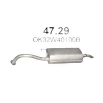 Глушитель Kia Rio 1.3-1.5 POLMOSTROW