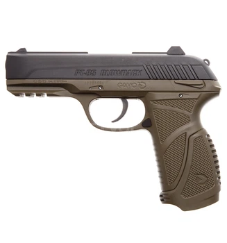 Пистолет пневматический Gamo PT-85 Blowback Olive Drab 4.5 мм 138 м/с (свинцовые пули)