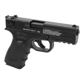 Пневматический пистолет Borner M22 Blowback 120 м/с, калибр 4.5 мм ВВ