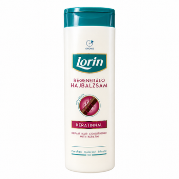 Бальзам-кондиціонер для волосся Lorin Regenerating Hair Conditioner з кератином, 250 мл