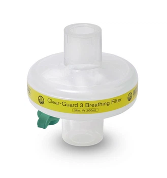 Фільтр дихальний вірусо-бактеріальний Intersurgical Clear-Guard 3 з портом Luer Lock, 1544000