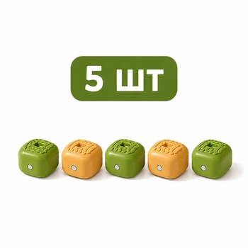 5 Блоков для интерактивной игры радиоуправляемая змейка с магнитными блоками | Детская игрушка на пульте управления Крокодил-Змея, собирающая блоки
