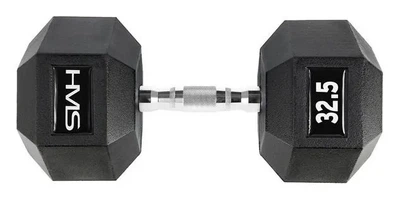 Гантель шестигранна HMS HEX PRO 32,5 кг (ISL_5907695518177)