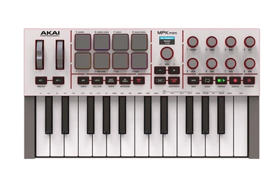 MIDI Клавіатура AKAI MPK mini 4 White