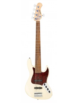 Бас-гитара Sadowsky MetroLine 21-Fret Vintage J/J Bass, Alder, 5-String (Solid Olympic White High Polish)