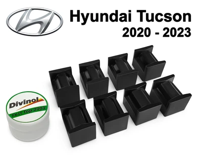 Ремкомплект ограничителей дверей Hyundai Tucson 2020 - 2023 фиксаторы вкладыши втулки (4 двери)