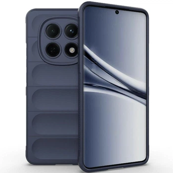 Чехол Wave Shield для Xiaomi Poco M8 5G бампер противоударный Blue