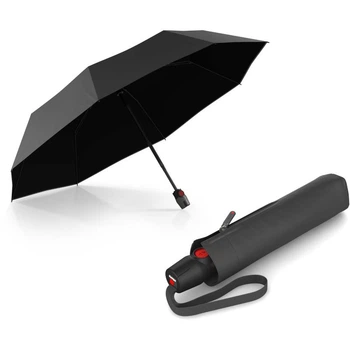 Парасолька-автомат Knirps T.200 Medium Duomatic/Dark Grey Black HeatShield Kn95-3201-08002