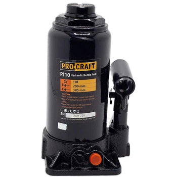 Домкрат гидравлический ProCraft PJ10 (10 тонны, максимальная высота 385мм)