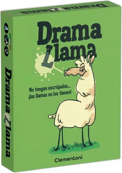 Gra karciana Clementoni Drama Llama - wersja hiszpańska (8005125556373)
