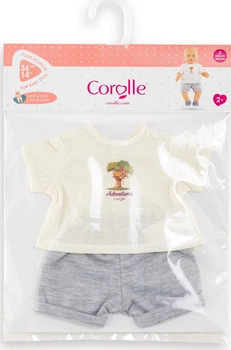 Комплект одягу для ляльки Corolle Little Explorer Сірий 36 см (9000141970)