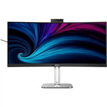 TFT 34' Philips 34B2U6603CH, WQHD, VA, 120Гц, вигн., 2xHDMI, DP, USB-C,RJ-45,USB-hub,HAS,сіро-ср.