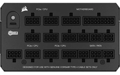 Блок живлення Corsair HX1200i PCIE5 1200W (CP-9020307-EU)