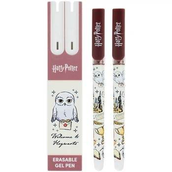 Ручки гелевые пиши-стирай Kite набор 2 шт Harry Potter синяя HP26-069 наконечник игольчатый