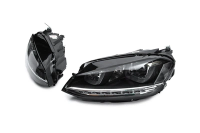 Передние фары (2012-2017, динамический поворотник, 2 шт) для Volkswagen Golf 7/E-Golf