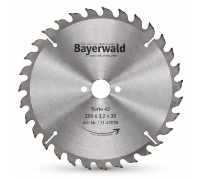 Диск пильний Bayerwald 280x30x3.2 мм 28 зубів LWZ по дереву циркулярний