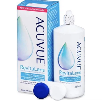 Розчин для контактних лінз ACUVUE RevitaLens 360 мл універсальний очищення і зберігання