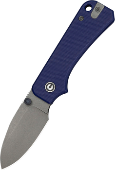 Składany nóż kieszonkowy Civivi Baby Banter Slip Joint C25066A-1 Nitro-V / G10 Granatowy (810224940286)