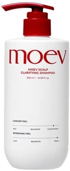 Очищающий шампунь MOEV Scalp Clarifying Shampoo для кожи головы против себума и шелушения 500 мл (8809918991521)