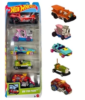 Набір Хот Вілс із 5 машинок Hot Wheels HW Fun Park Mattel JBJ88