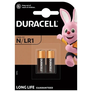 Батарейка Duracell N 1.5V щелочная, LR1/E90/4001/AM5/MN9100 2 шт. в упаковке