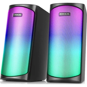 Акустическая система REAL-EL S-135 USB Black