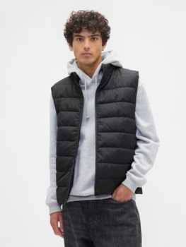 Мужская жилетка GAP безрукавка 1159865101 (Черный XS)