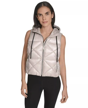Женская жилетка Calvin Klein с капюшоном 1159864979 (Серый M)