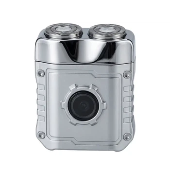 Чоловіча електробритва LY-1098 5 Вт, USB, Срібляста