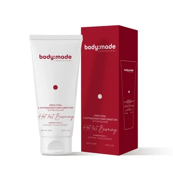 Крем-гель з антицелюлітним ефектом зігрівальний BodyMade 200 мл 4823109413283