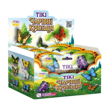 Дисплей стретч-іграшок у вигляді тварини Tiki Wiki – Тікі Чарівні крила (12 штук)