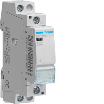 Контактор Hager ESC125 230В/25A 1НО