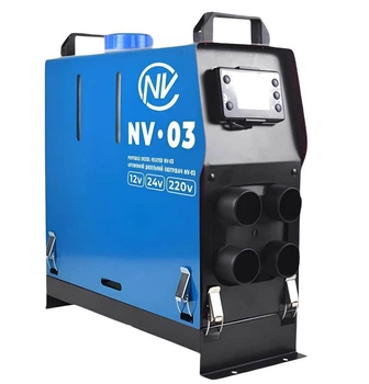 Портативный Автономный Обогреватель CNV NV-03 5кВт Дизельный LCD-дисплей + пульт дистанционного управления - Легкий в использовании