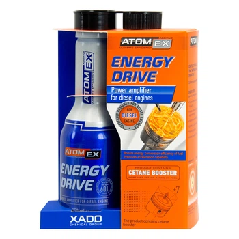 Присадка в дизельное горючее Atomex Xado Energy Drive (Diesel) 250мл