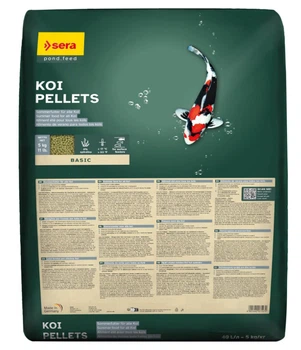 Корм Sera Koi Pellets для прудовых рыб (Кои) в виде гранул, 40 л (5 кг)