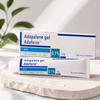Гель Адапален Адаферін (Adaferin) Adapalene 0,1% Galderma 15 г — ретиноїд від акне, комедонів і чорних цяток (COPY)