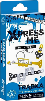 Конструктор Alexander X-press Me Брелок у формі труби 76 деталей 2936 (5906018029369)