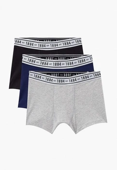 Набор хлопковых боксеров для мальчика Marks&Spencer 8-9 лет 3 шт blue mix 0261
