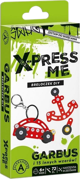 Конструктор Alexander X-press Me Брелок DIY – Фольксваген Жук 72 деталі 2933 (5906018029338)