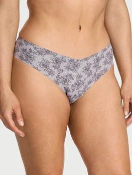 Трусики танга женские Victoria's Secret 824196517 M Серые (1161316850)