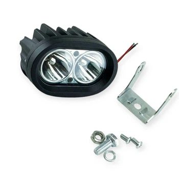 Фара дополнительная LED овал 100х70 (Дм Ш) 20W ближний EPISTAR Megalight
