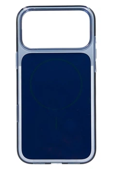 Чохол-накладка Devia Shield Magnetic для iPhone 17 Pro Max Clear/Blue