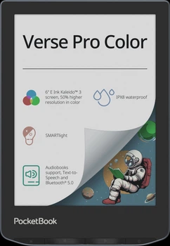 Электронная книга PocketBook 634K3 Verse Pro Color StormySea (PB634K3-1-WW)