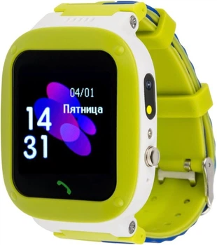 Детские смарт-часы AmiGo GO004 Splashproof Camera+Led Yellow