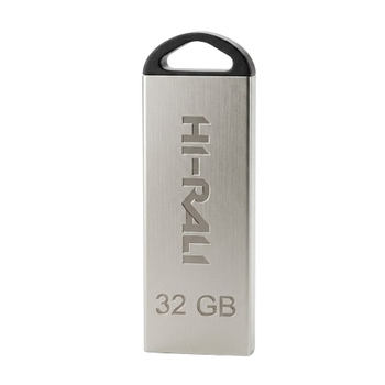 Флеш пам'ять/флеш накопичувач USB 32GB Hi-Rali Fit срібло