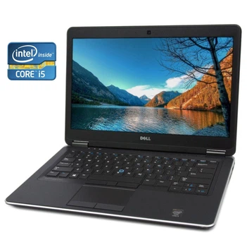 Ультрабук Dell Latitude E7440 / 14" (1366x768) TN / Intel Core i5-4300U (2 (4) ядра по 1.9 - 2.9 GHz) / 8 GB DDR3 / 128 GB SSD / Intel HD Graphics 4400 / WebCam б/у