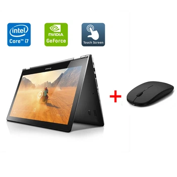 Ноутбук-трансформер Lenovo Flex 3 1580 2in1 / 15.6" (1920x1080) IPS Touch / Intel Core i7-6500U (2 (4) ядра по 2.5 - 3.1 GHz) / 8 GB DDR3 / 240 GB SSD / nVidia GeForce 940M, 2 GB DDR3, 64-bit / WebCam б/в + Подарок Бездротова миша / USB