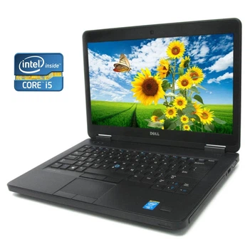Ноутбук Dell Latitude E5440 / 14" (1366x768) TN / Intel Core i5-4300U (2 (4) ядра по 1.9 - 2.9 GHz) / 8 GB DDR3 / 500 GB HDD / Intel HD Graphics 4400 / WebCam б/у