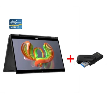 Ультрабук-трансформер Б-класс Dell Latitude 7390 2-in-1 / 13.3" (1920x1080) IPS Touch / Intel Core i5-8250U (4 (8) ядра по 1.6 - 3.4 GHz) / 8 GB DDR4 / 256 GB SSD / Intel UHD Graphics 620 / WebCam / Win 11 Pro б/у + Подарок Флеш-накопитель Kingston 64GB